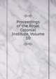 Proceedings of the Royal Colonial Institute, Volume 10, 