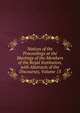 Notices of the Proceedings at the Meetings of the Members of the Royal Institution, with Abstracts of the Discourses, Volume 13, 