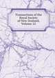 Transactions of the Royal Society of New Zealand, Volume 22, 