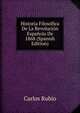 Historia Filosofica De La Revolucion Espanola De 1868 (Spanish Edition), Carlos Rubio 
