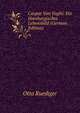 Caspar Von Voght: Ein Hamburgisches Lebensbild (German Edition), Otto Ruediger 