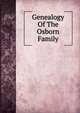 Genealogy Of The Osborn Family, 