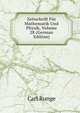 Zeitschrift Fur Mathematik Und Physik, Volume 28 (German Edition), Carl Runge 