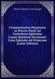 Commentarius Perpetuus in Prioris Pauli Ad Corinthios Epistolae Caput Quintum Decimum: Cum Epistola Ad Winerum (Latin Edition), Wessel Albertus Van Hengel 