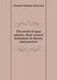 The teeth of spur wheels; their correct formation in theory and practice, Charles William MacCord 