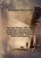 The Court Theatre, 1904-1907; a commentary and criticism. With an appendix containing reprinted programmes of the "Vedrenne-Barker performances.", Desmond MacCarthy 
