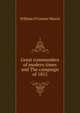 Great commanders of modern times and The campaign of 1815, William O'Connor Morris 