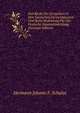 Das Recht Der Erstgeburt in Den Deutschen Furstenhausern Und Seine Bedeutung Fur Die Deutsche Staatsentwicklung (German Edition), Hermann Johann F. Schulze 
