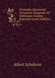 Proverbia Salomonis: Versionem Integram Ad Hebraeum Fontem Expressit (Latin Edition), Albert Schultens 
