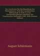 Zur Geschichte Der Buchhandlung Des Waisenhauses: Und Der Cansteinschen Bibelanstalt in Halle A.S Zur Zweihundertjahrigen Jubelfeier Der Franckeschen Stiftungen 1698-1898 (German Edition), August Schurmann 