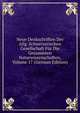 Neue Denkschriften Der Allg. Schweizerischen Gesellschaft Fur Die Gesammten Naturwissenschaften, Volume 17 (German Edition), 