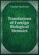 Translations of Foreign Biological Memoirs, J Burdon-Sanderson 