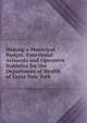 Making a Municipal Budget, Functional Accounts and Operative Statistics for the Department of Health of Great New York, 