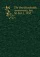 The One Hundredth Anniversary, Jan. 30-Feb.1, 1910, 