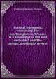 Poetical fragments; containing The psychologist; or, Whence is a knowledge of the soul derivable? and The deluge, a midnight reverie, Frederick Samson Thomas 