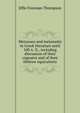 Metanoeo and metamelei in Greek literature until 100 A. D., including discussion of their cognates and of their Hebrew equivalents, Effie Freeman Thompson 