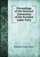 Proceedings of the National Convention of the Socialist Labor Party, Socialist Labor Party 