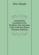 Analytische Geometrie Des Punktes, Der Geraden Linie Und Der Ebene (German Edition), Otto Staude 