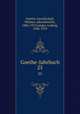 Goethe-Jahrbuch. 25, Goethe-Gesellschaft, Weimar. Jahresbericht, 1886-1913,Geiger, Ludwig, 1848-1919 