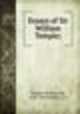 Essays of Sir William Temple;, William Temple 