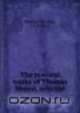 The poetical works of Thomas Moore, selected, Thomas Moore 