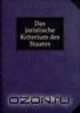Das juristische Kriterium des Staates, Gustav Seidler 