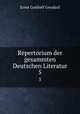 Repertorium der gesammten Deutschen Literatur. 5, Gersdorf Ernst Gotthelf 