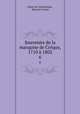 Souvenirs de la marquise de Crequy, 1710 a 1802, comte de Courchamps , Maurice Cousin 