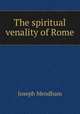 The spiritual venality of Rome, Joseph Mendham 