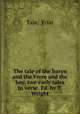 The tale of the basyn and the Frere and the boy, two early tales in verse. Ed. by T. Wright, Tale, Friar 