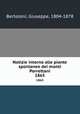 Notizie intorno alle piante spontanee dei monti Porrettani. 1865, Bertoloni, Giuseppe, 1804-1878 