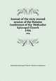 Journal of the sixty-second session of the Holston Conference of the Methodist Episcopal Church. 1906, Methodist Episcopal Church. Holston Conference 