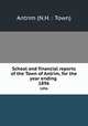 School and financial reports of the Town of Antrim, for the year ending .. 1896, Antrim (N.H. : Town) 