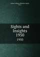 Sights and Insights. 1950, Salem College (Winston-Salem, N.C.) 