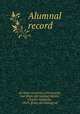 Alumnal record, De Pauw university, Greencastle, Ind. [from old catalog],Martin, Charles Alexander, 1859- [from old catalog] ed 