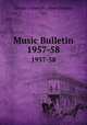 Music Bulletin. 1957-58, Loyola University (New Orleans, La.) 