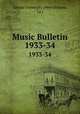 Music Bulletin. 1933-34, Loyola University (New Orleans, La.) 