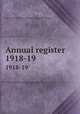 Annual register. 1918-19, University of Illinois (Urbana-Champaign campus) 