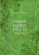 Annual register. 1922-23, University of Illinois (Urbana-Champaign campus) 
