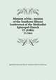 Minutes of the . session of the Southern Illinois Conference of the Methodist Episcopal Church. 33 (1884), Methodist Episcopal Church. Southern Illinois Conference 