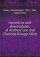Ancestors and descendants of Andrew Lee and Clarinda Knapp Allen, Fuller, Gerald Ralph, 1919-; Dial, Esther Dial 