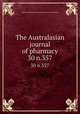 The Australasian journal of pharmacy. 30 n.357, Associated Pharmaceutical Organizations of Australia 