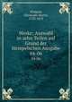 Werke; Auswahl in zehn Teilen auf Grund der Hempelschen Ausgabe. 04-06, Wieland, Christoph Martin, 1733-1813 