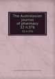 The Australasian journal of pharmacy. 32 n.376, Associated Pharmaceutical Organizations of Australia 