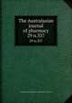 The Australasian journal of pharmacy. 29 n.337, Associated Pharmaceutical Organizations of Australia 