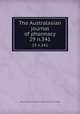 The Australasian journal of pharmacy. 29 n.341, Associated Pharmaceutical Organizations of Australia 