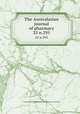 The Australasian journal of pharmacy. 25 n.295, Associated Pharmaceutical Organizations of Australia 
