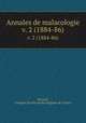 Annales de malacologie. v. 2 (1884-86), Georges Servain 