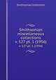 Smithsonian miscellaneous collections. v. 127 pt. 1 (1956), Smithsonian Institution 