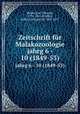 Zeitschrift fr Malakozoologie. jahrg 6 - 10 (1849-53), Menke, Karl Theodor, 1791-1861,Pfeiffer, Ludwig Georg Karl, 1805-1877 